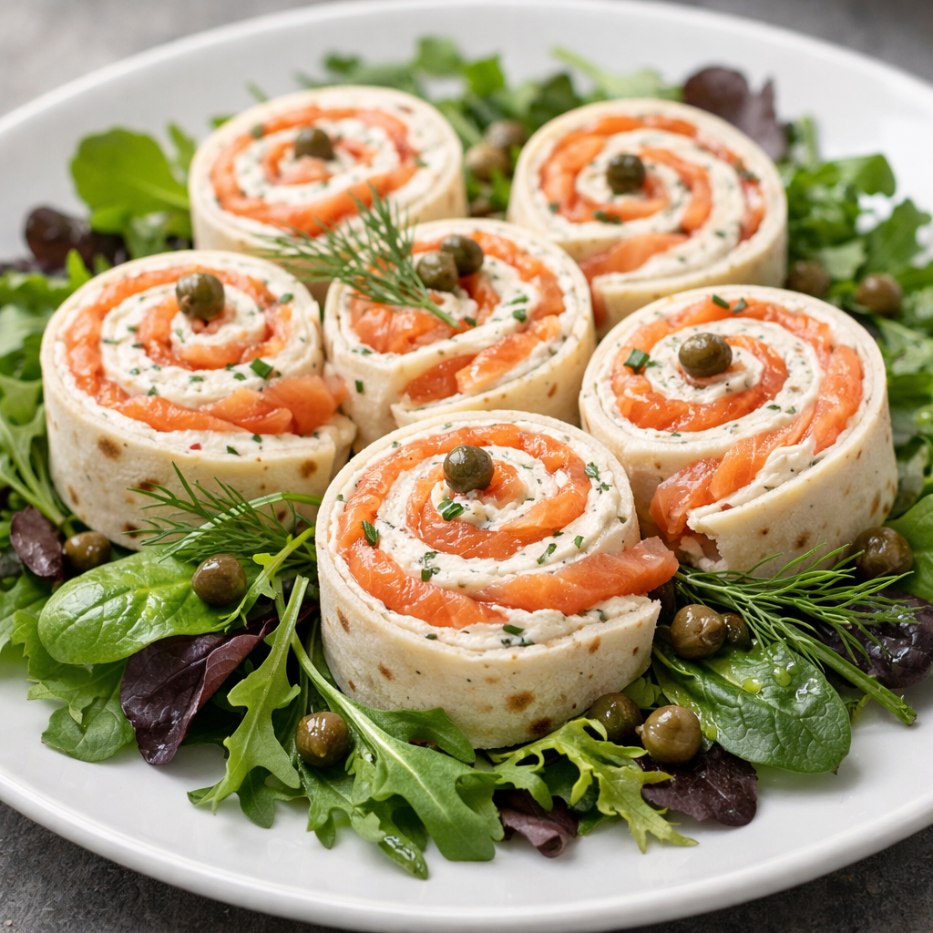 Salmon Pinwheels